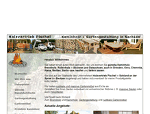 Tablet Screenshot of kaminholz-pischel.de